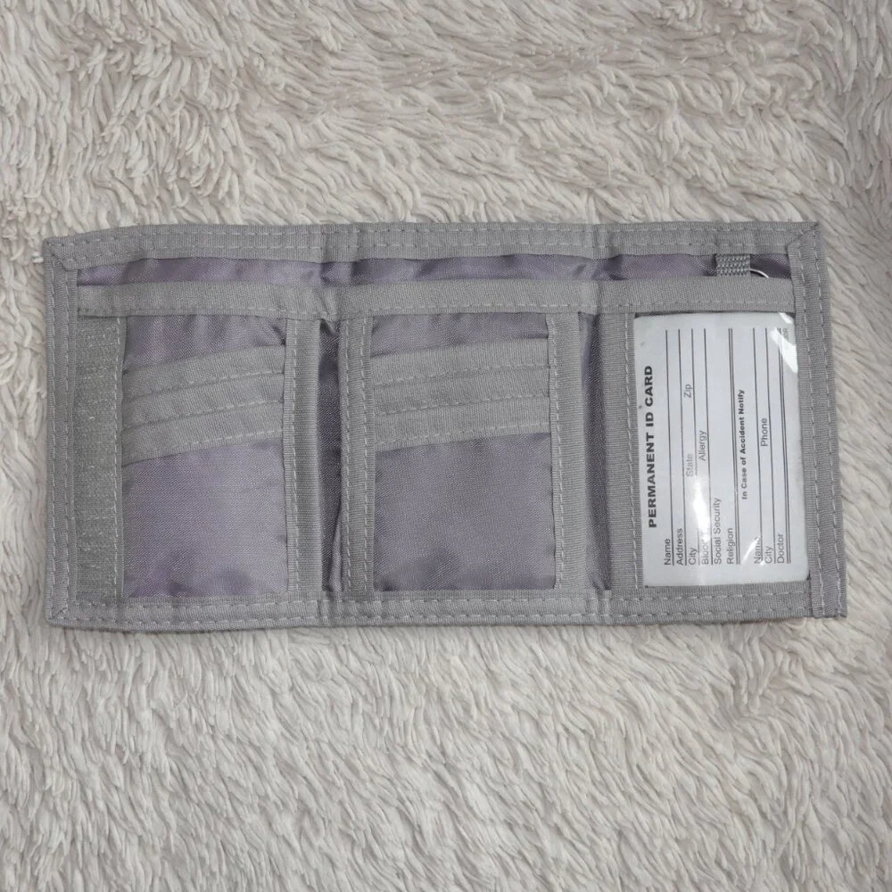 Boys Youth Sports Wallet Trifold, Basketball, Soccer, Football, Like New